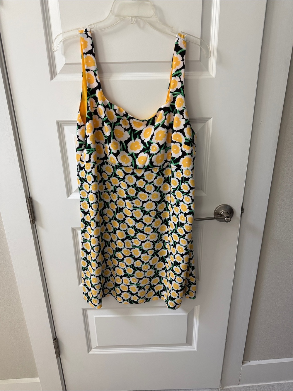 Yellow Daisy Print Sundress